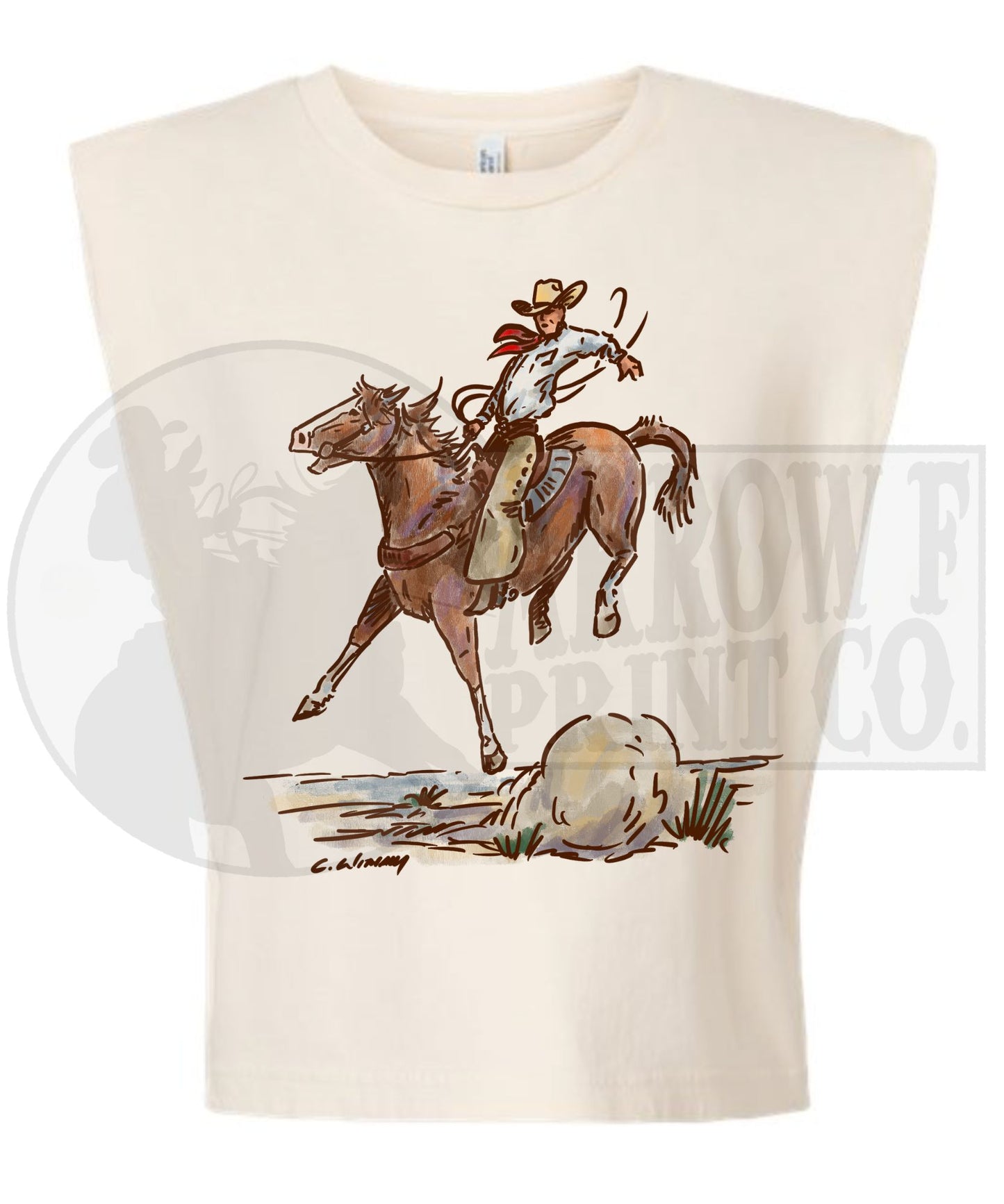 Buckeroo| Western Graphic Muscle Tank