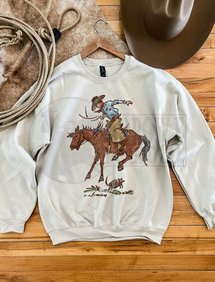 Armadillo Dance Crewneck