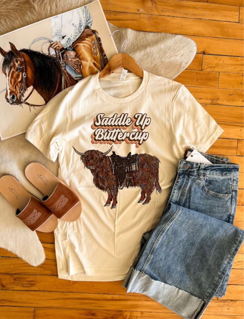 Saddle Up Buttercup S/S T-shirt