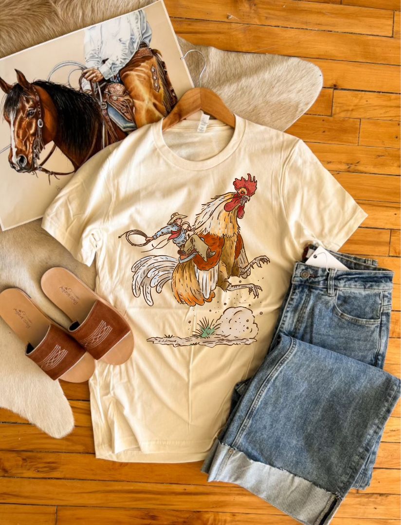 Rank Rooster Cowboy S/S T-shirt