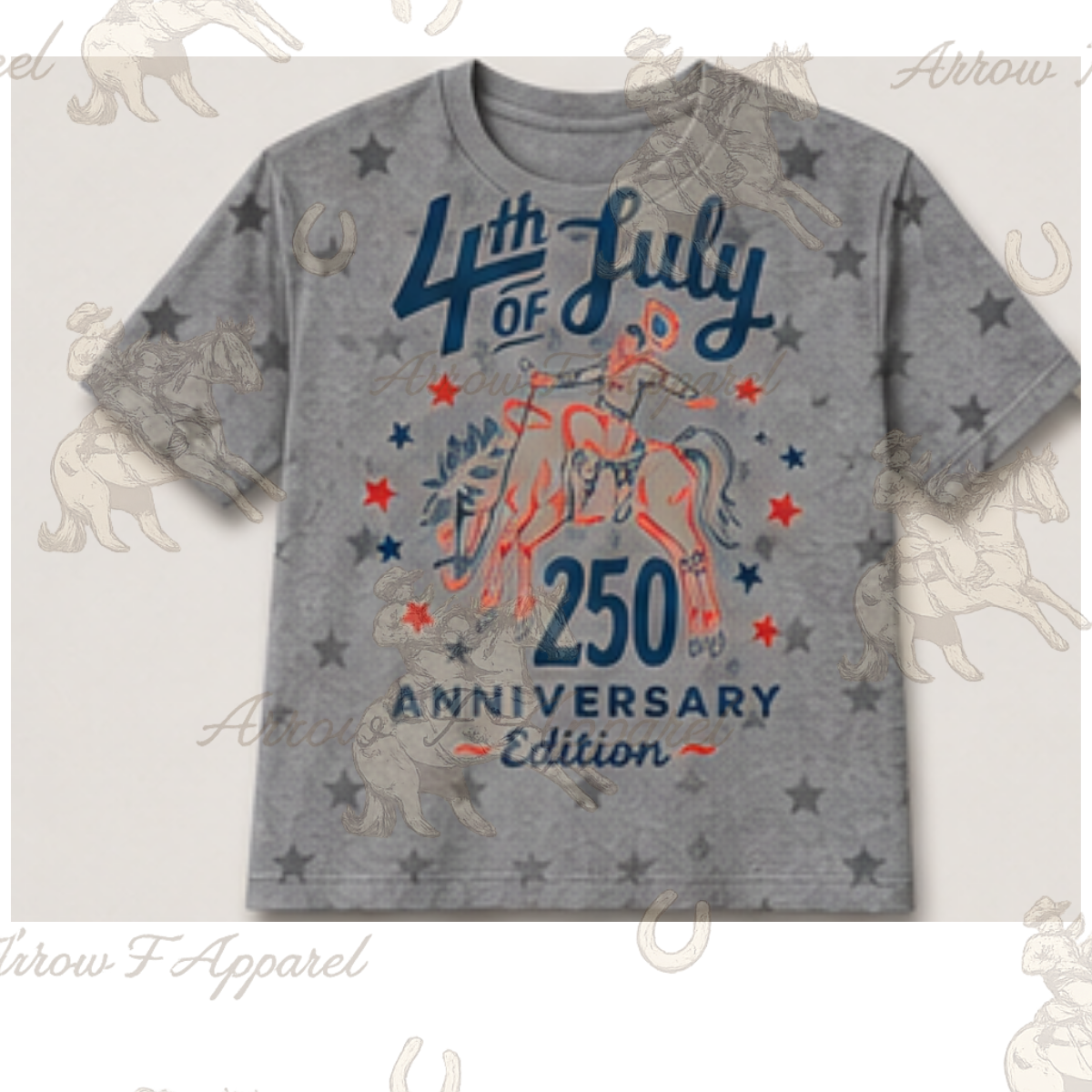 250th Anniversary America| Western Graphic Star Toddler/Youth Tee