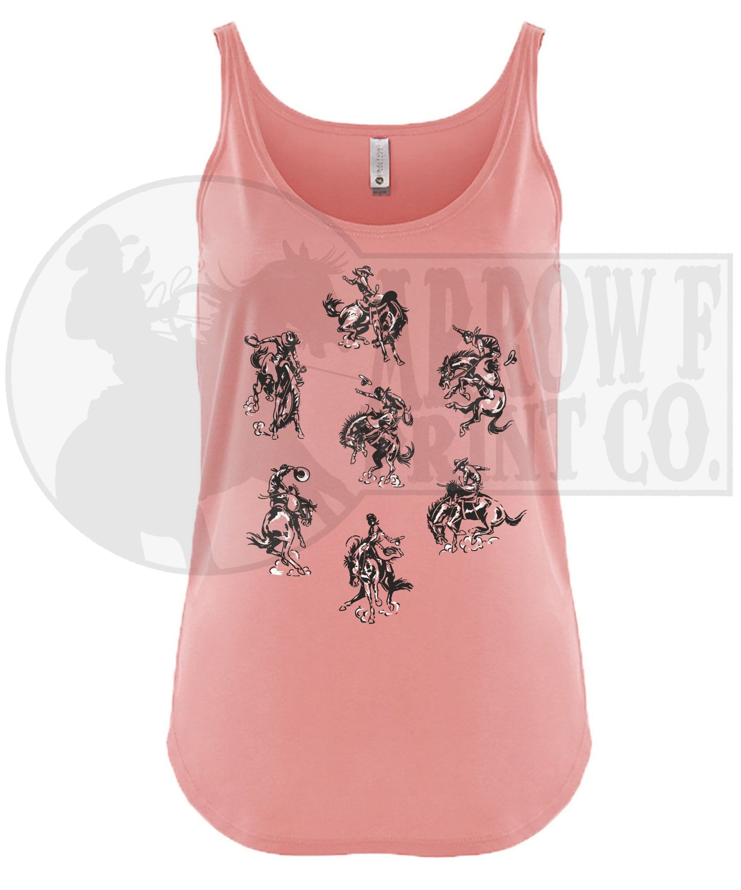 Rowdy Rodeo| Western Graphic Tank