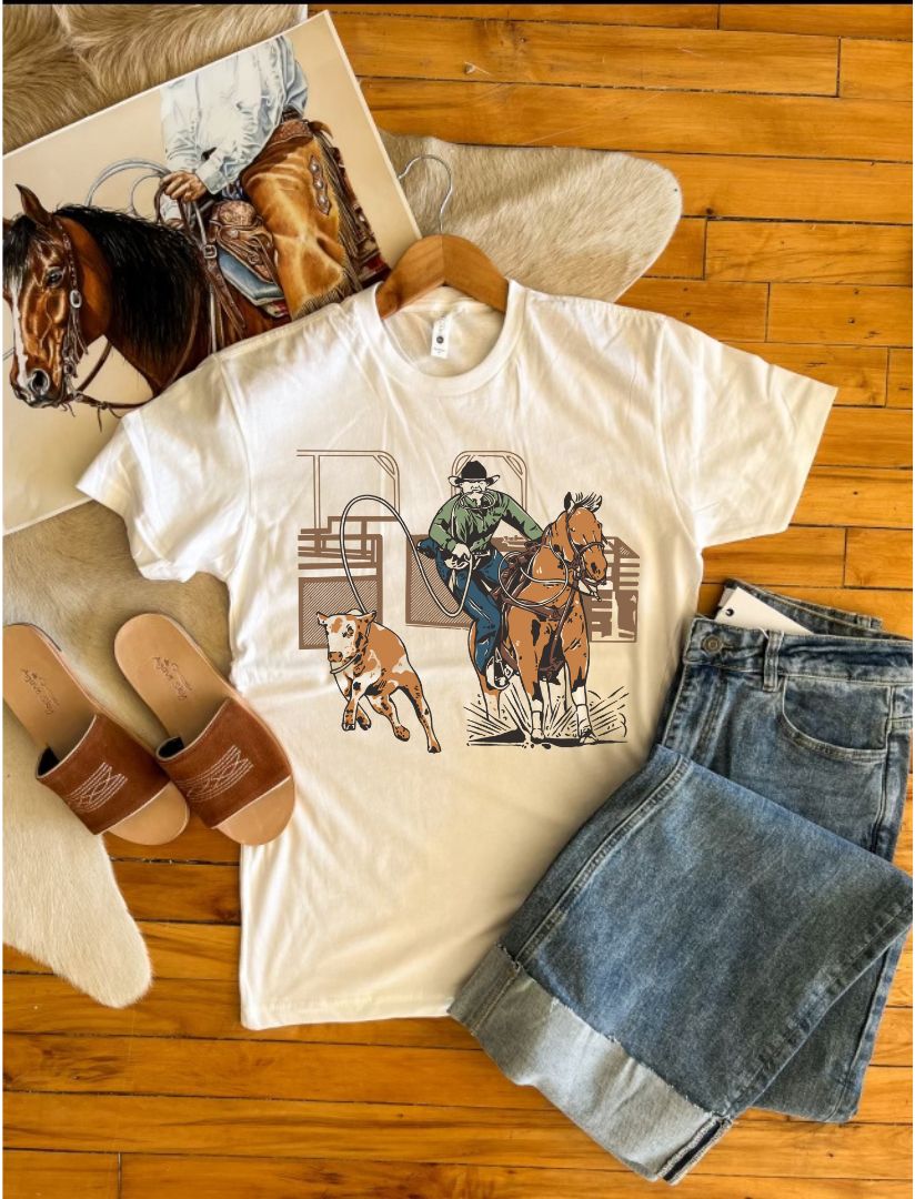 Tough Calf Roper S/S T-shirt