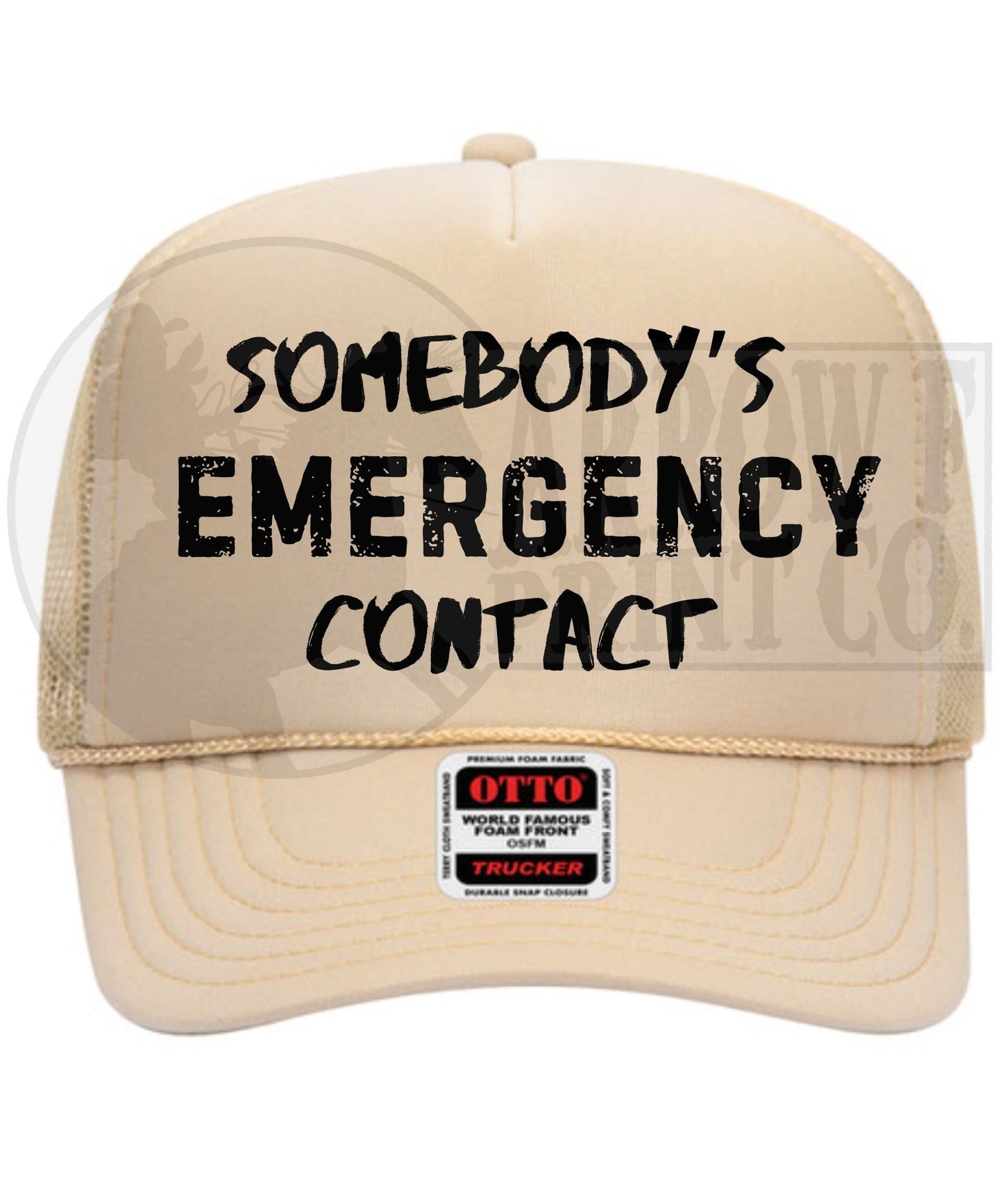 Somebody's Emergency Contact Trucker Hat Pack