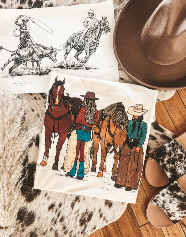 Cowgirl Duo S/S T-shirt