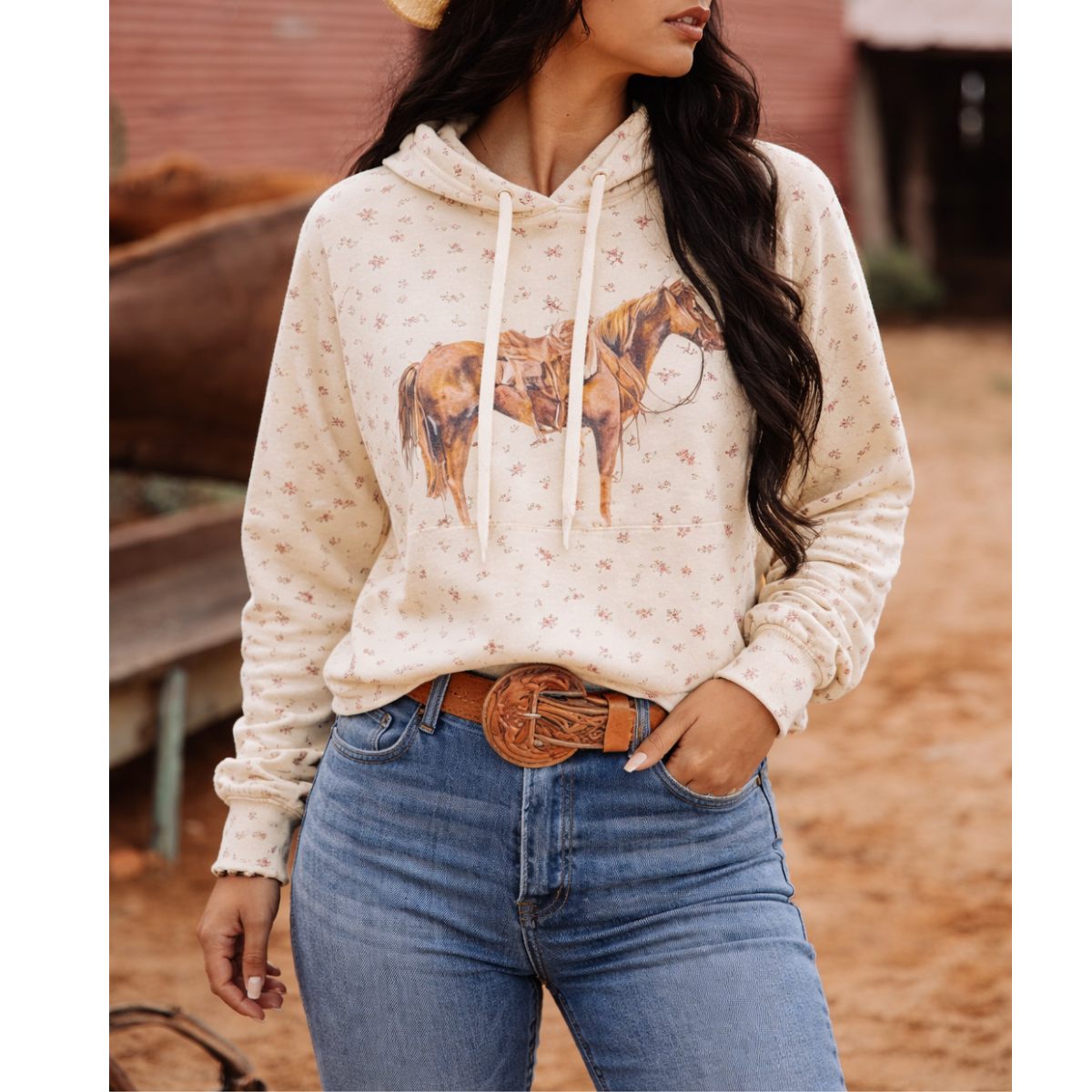 Western Graphic Crewnecks & Hoodies