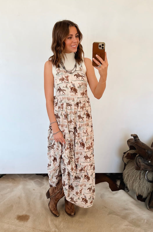 Ole West Cowboys Overall Dress (1 Pack)