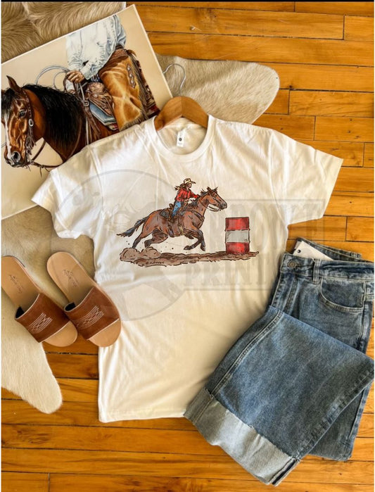 Cody Barrel Racer S/S T-shirt