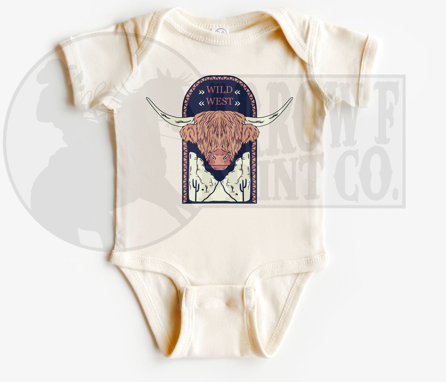Wild West Highland S/S Onesie or Tee