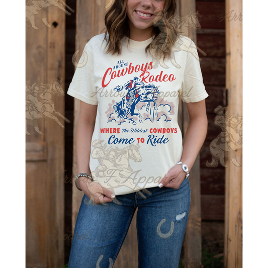 Wildest Cowboy| Western Graphic  Tee