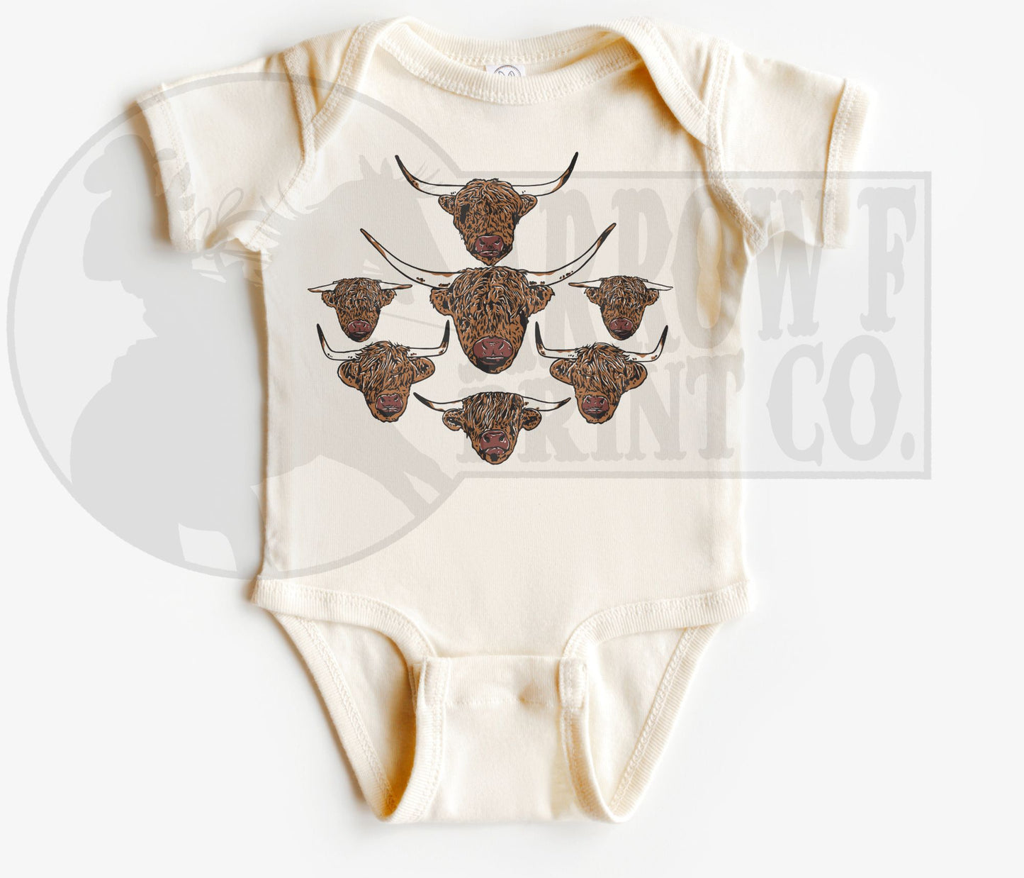Highland Herd S/S Onesie or Tee