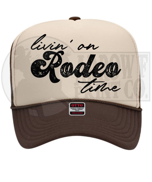 Livin' On Rodeo Time Trucker Hat Pack