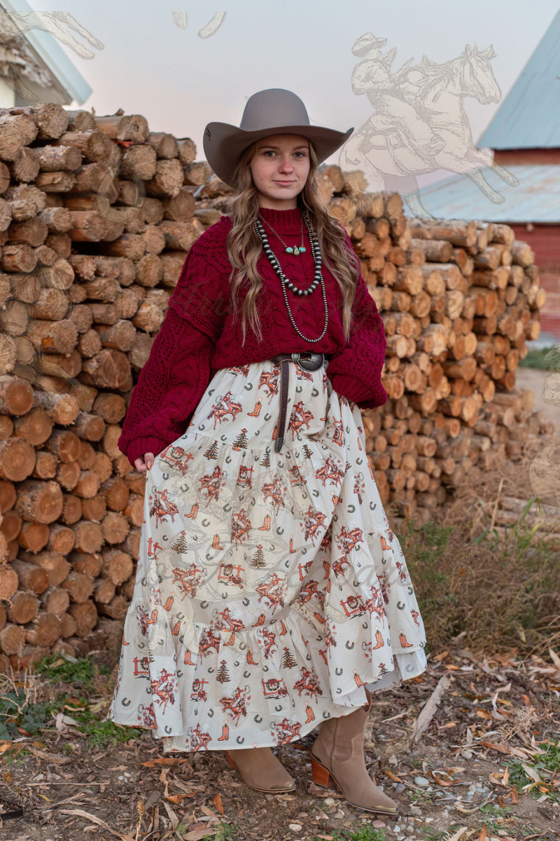 Ole' West Santa Skirt (1 Pack)