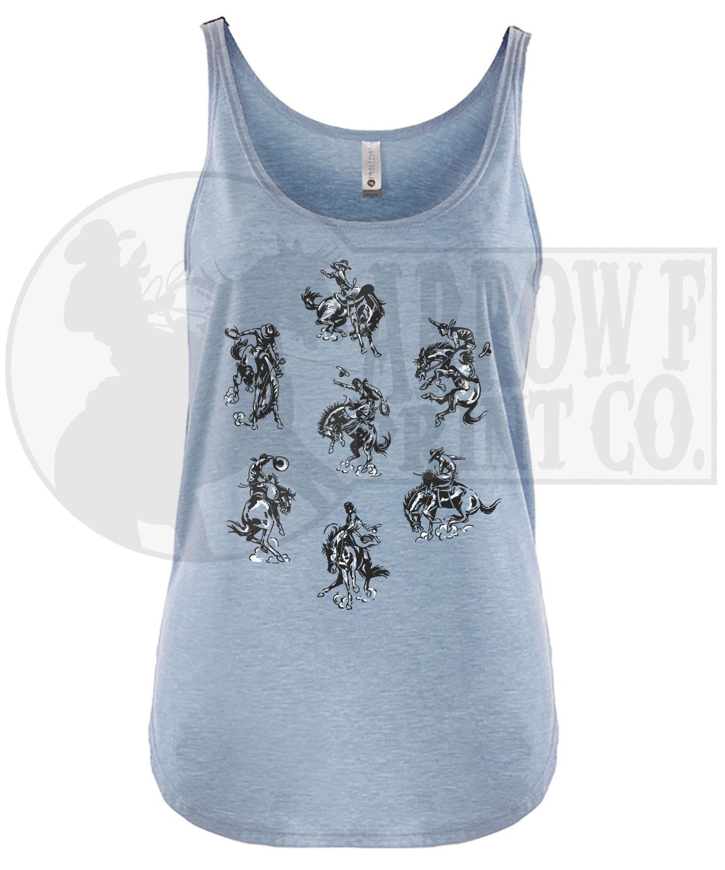 Rowdy Rodeo| Western Graphic Tank