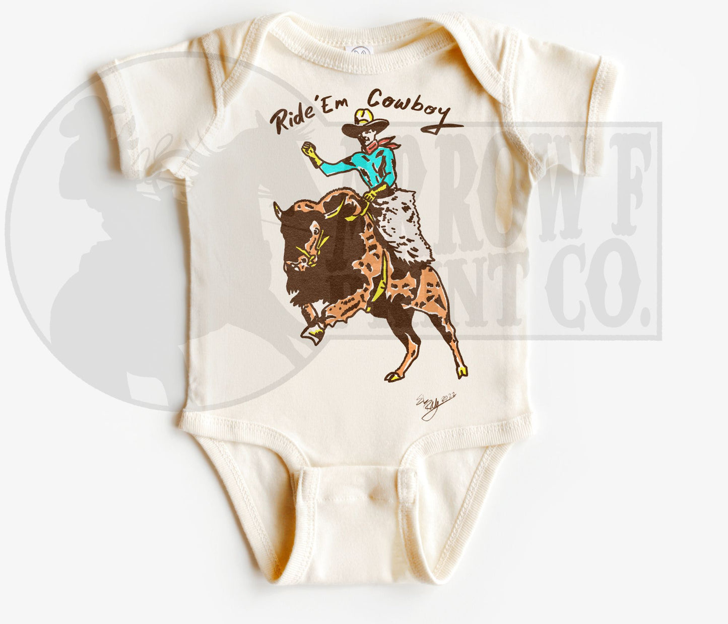 Ride Em' Cowboy S/S Onesie or Tee
