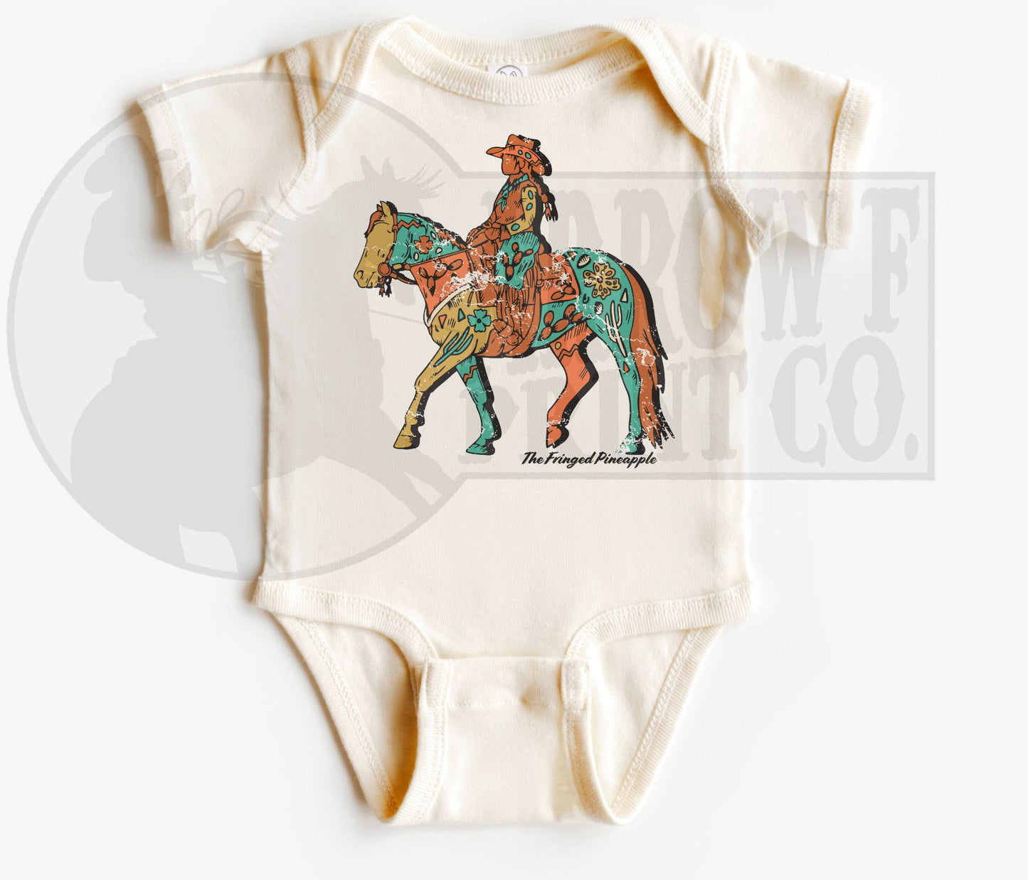 Painted Cowgirl S/S Onesie or Tee