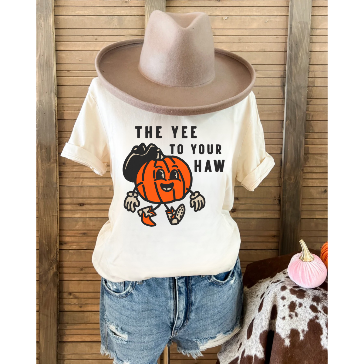 The Yee to Your Haw Tee (Cream)