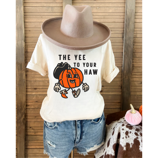 The Yee to Your Haw Tee (Cream)