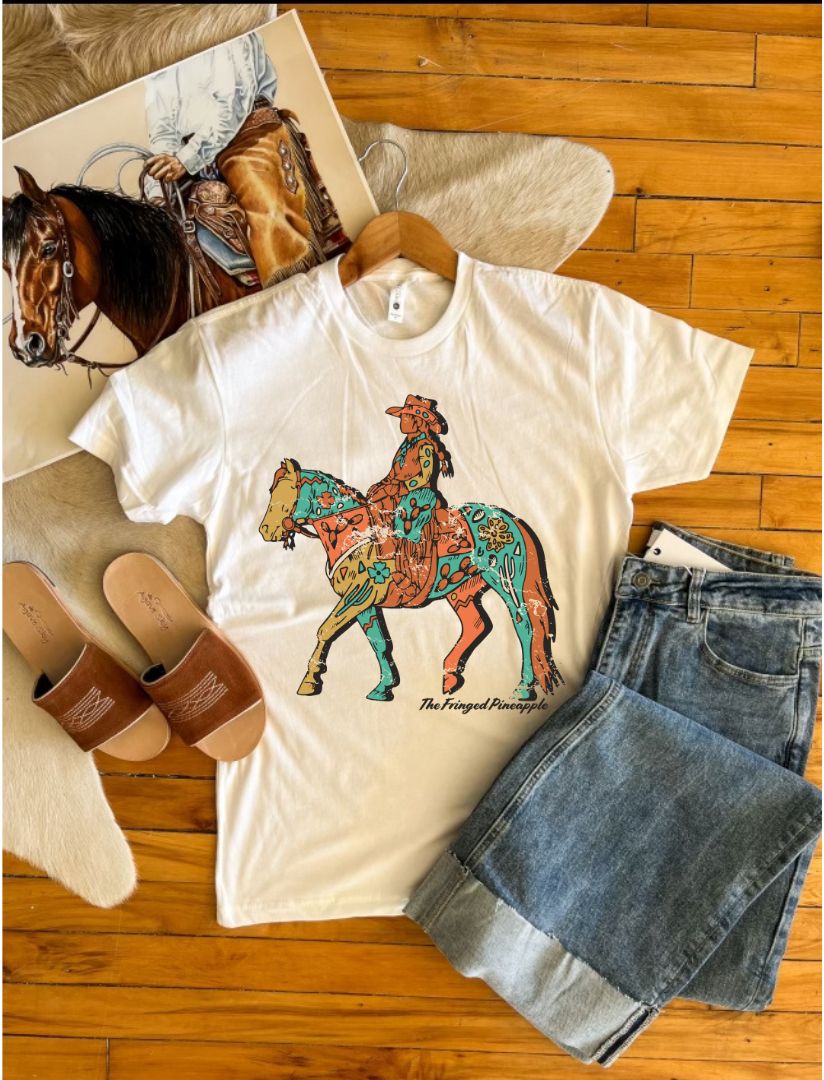 Painted Cowgirl S/S T-shirt