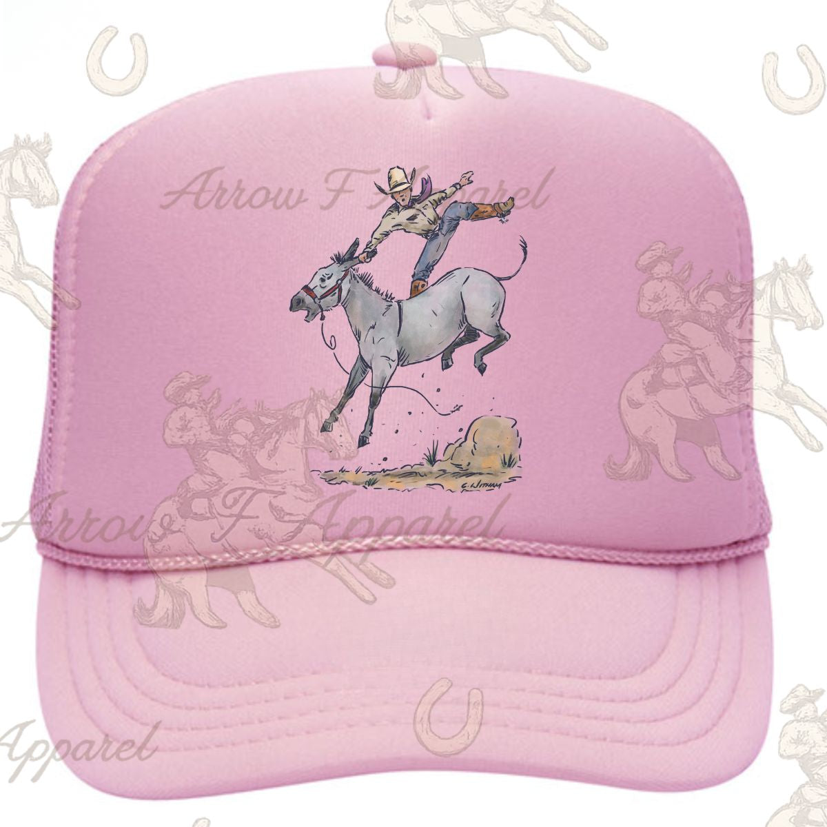 Broncy Donkey Trucker Hat