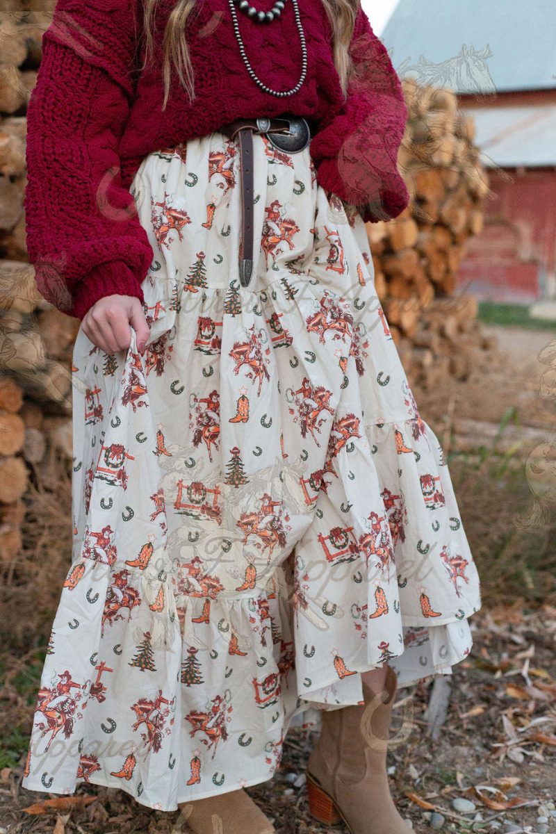 Ole' West Santa Skirt (1 Pack)