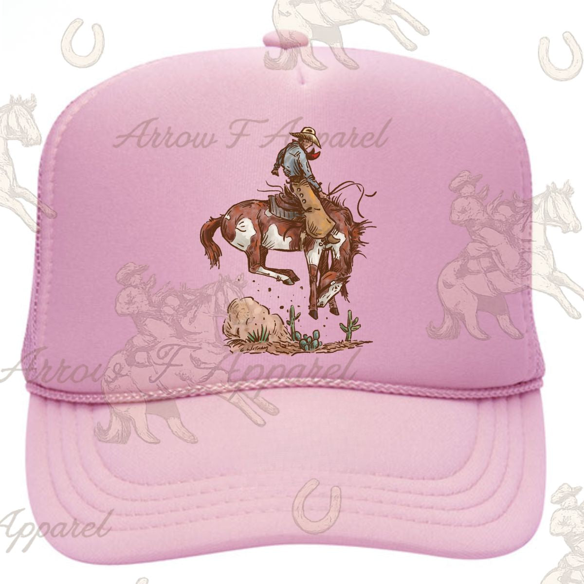 Rank Paint Trucker Cap
