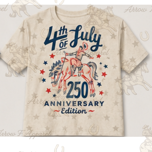 250th Anniversary America| Western Graphic Star Toddler/Youth Tee