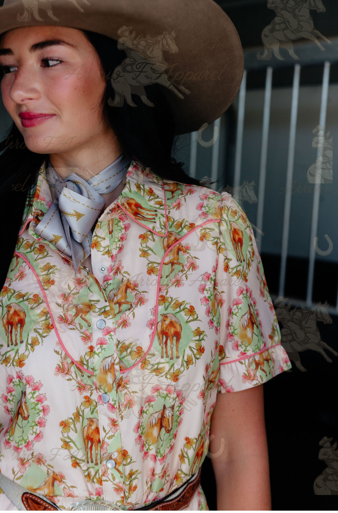 Sunny Days Western Horse Dress (Prepack)