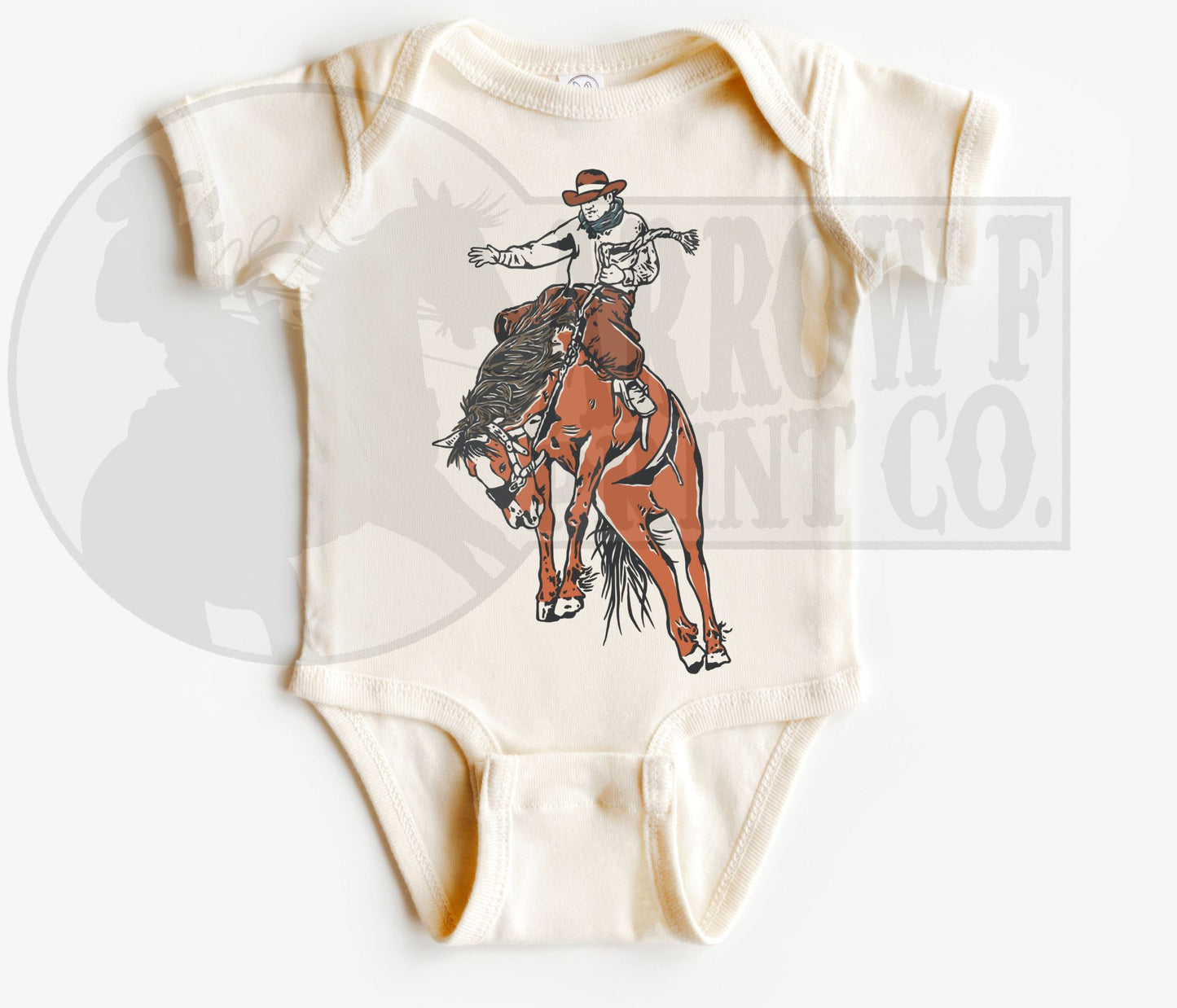 Vintage Bronc S/S Onesie or Tee