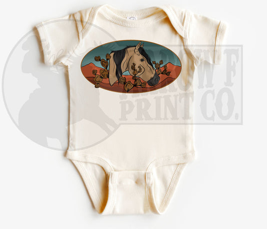 Desert Horse S/S Onesie or Tee
