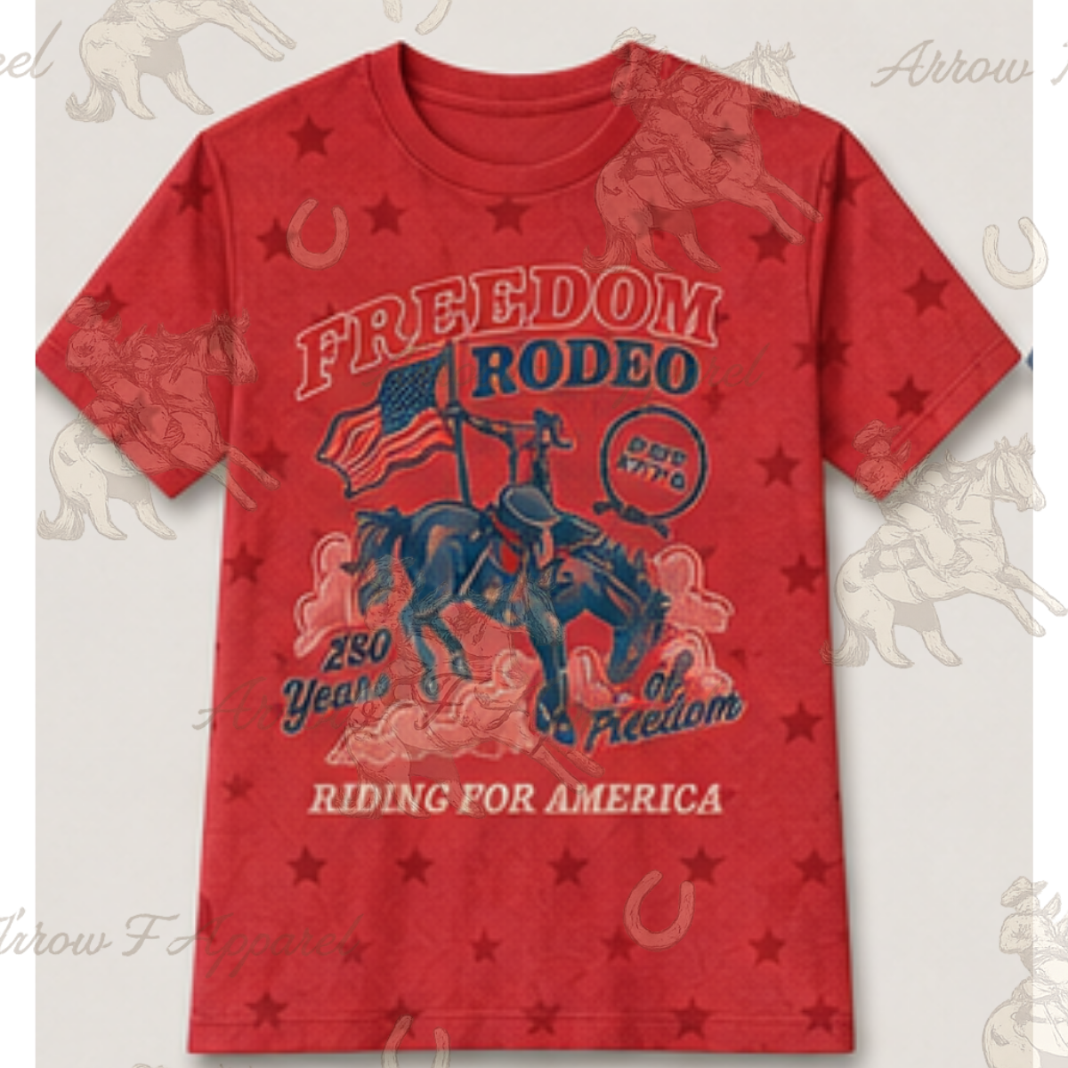 Freedom Rodeo | Western Graphic Star Tee
