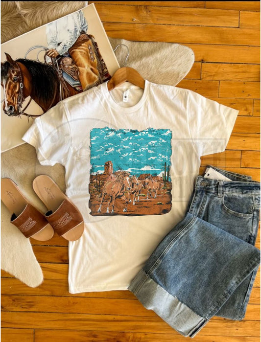 Desert Mustangs S/S T-shirt