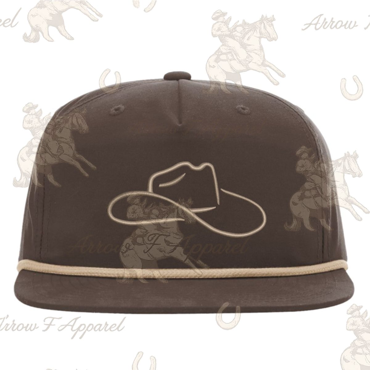 Cowboy Hat Embroidered Gramps Cap| Western Cap