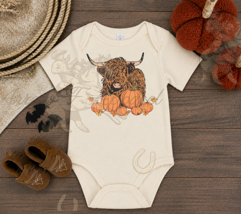 Highland Pumpkin Patch Onesie or Tee (Infant,Toddler,Youth)