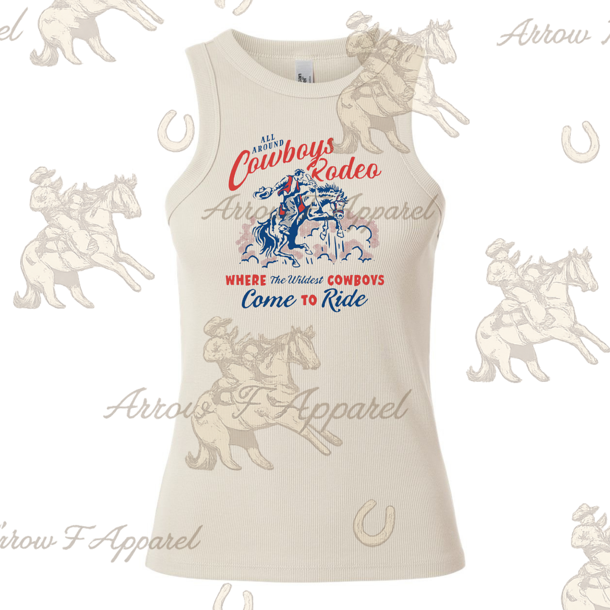 Wildest Cowboy| Western Graphic Tank