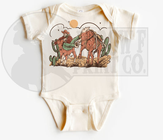 Desert Bulldogger S/S Onesie or Tee