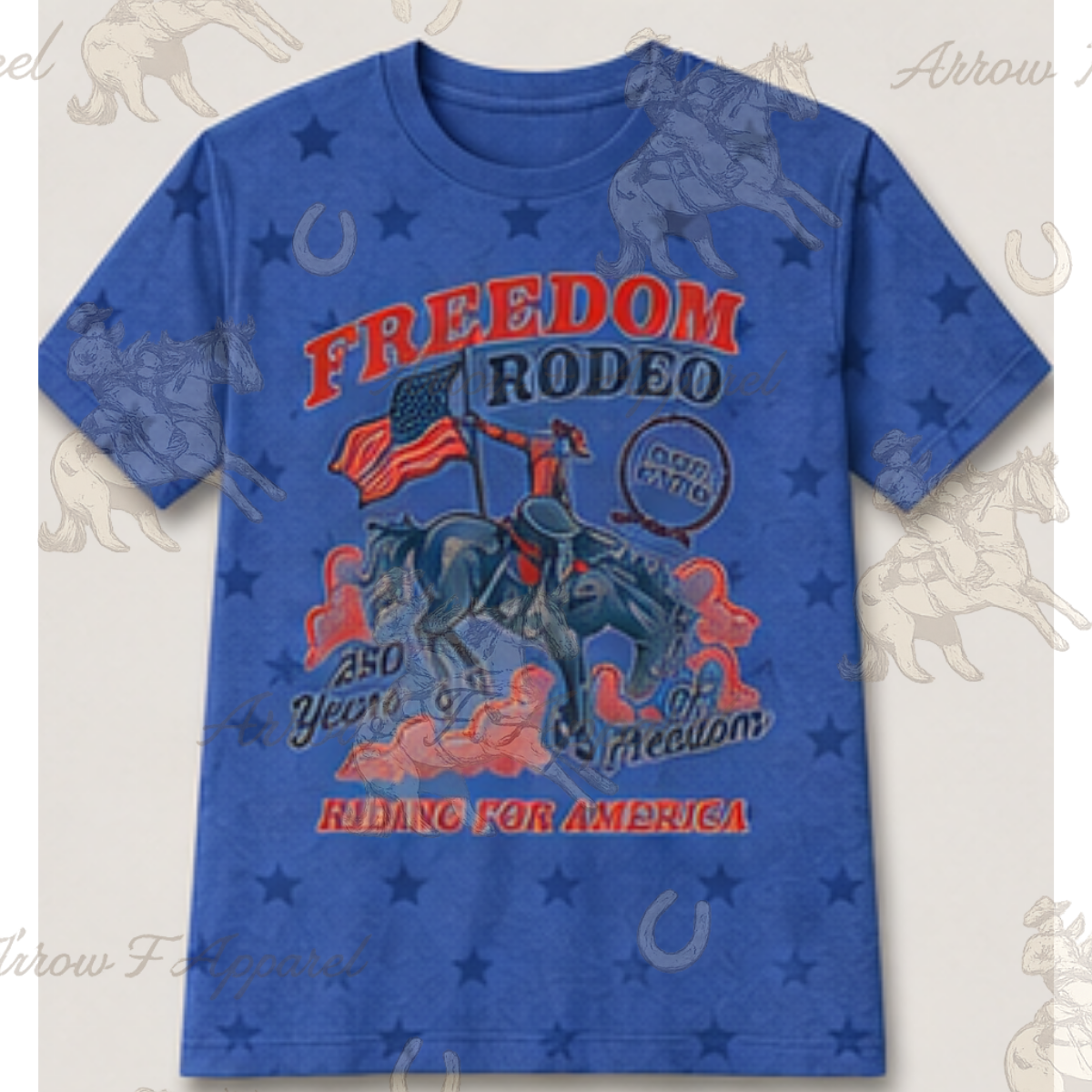 Freedom Rodeo | Western Graphic Star Tee