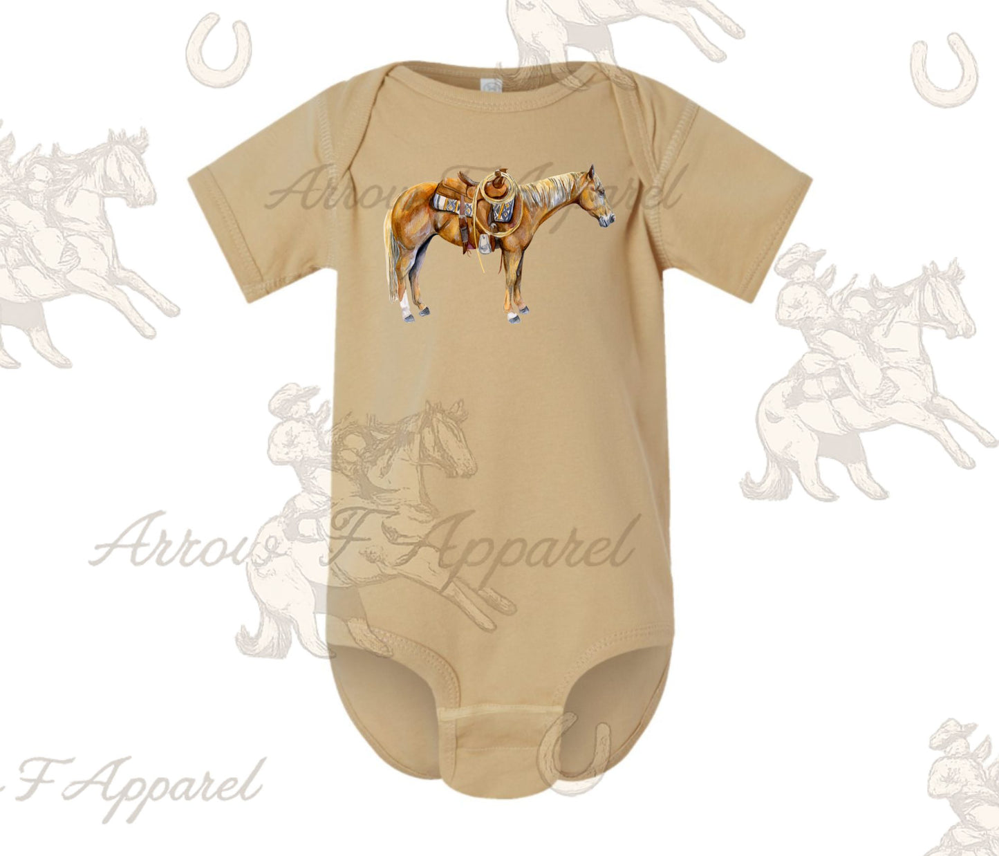 Sunny Horse Onesie or Tee (Infant,Toddler,Youth)