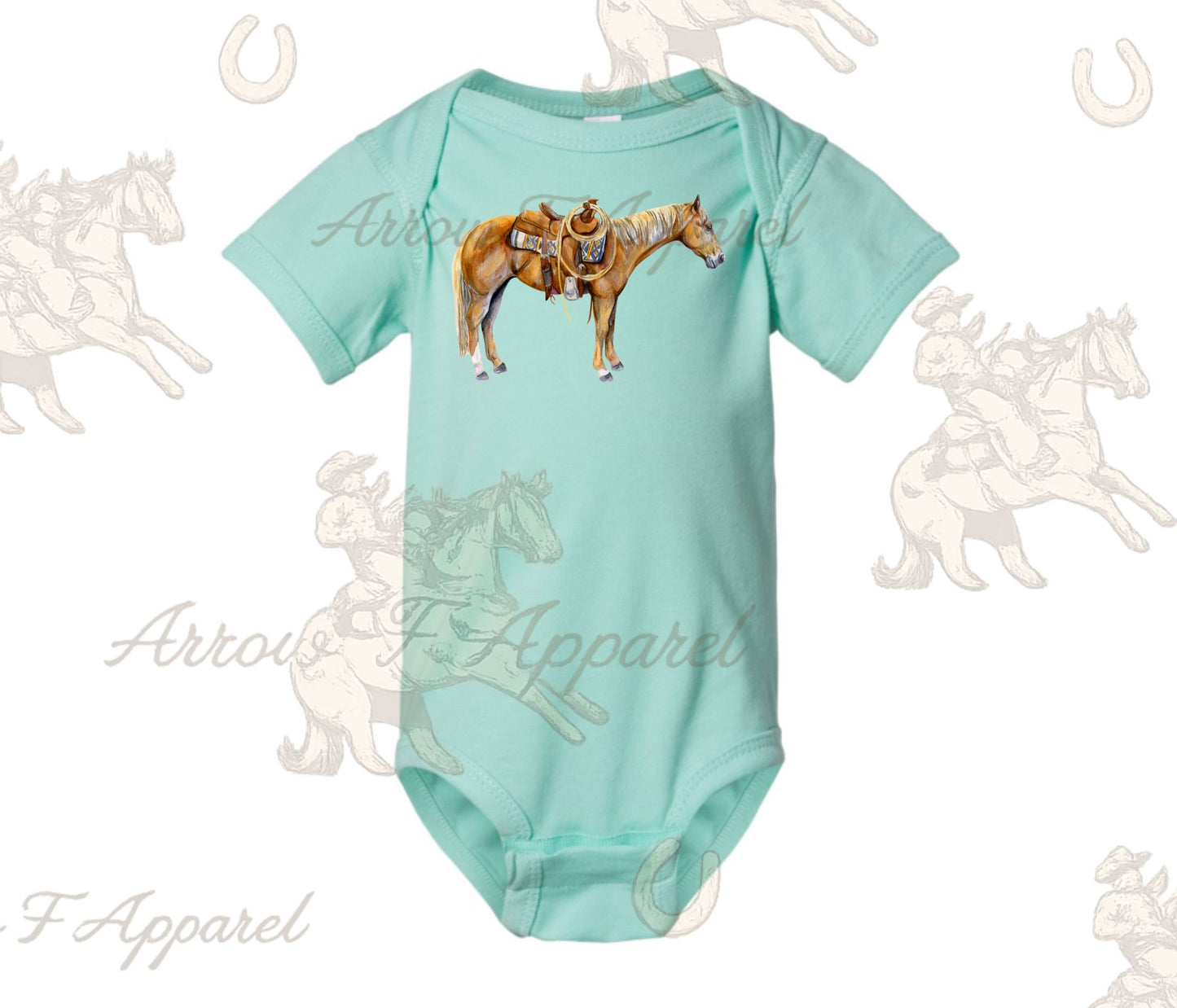 Sunny Horse Onesie or Tee (Infant,Toddler,Youth)
