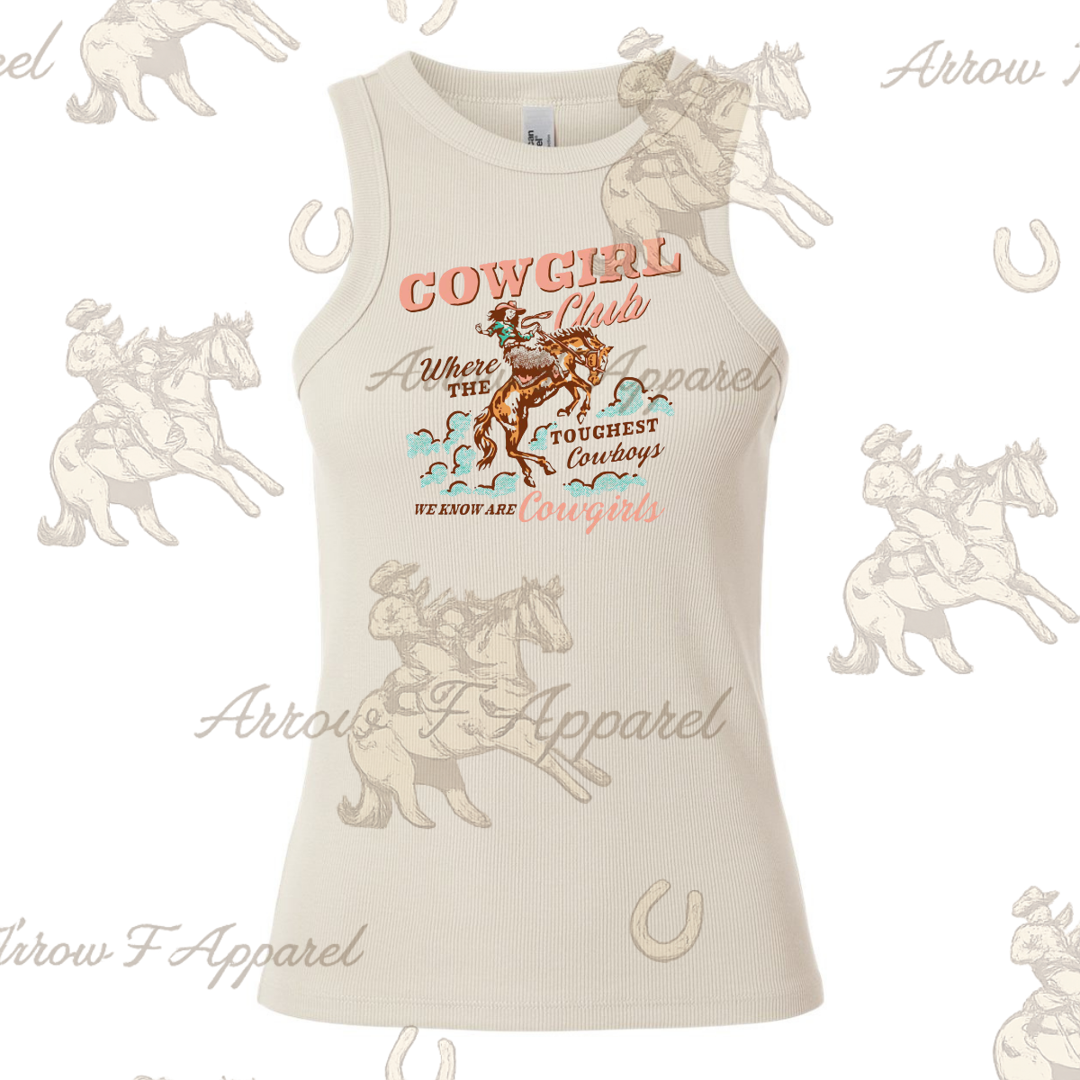 Cowgirl Club| Western Graphic Tank