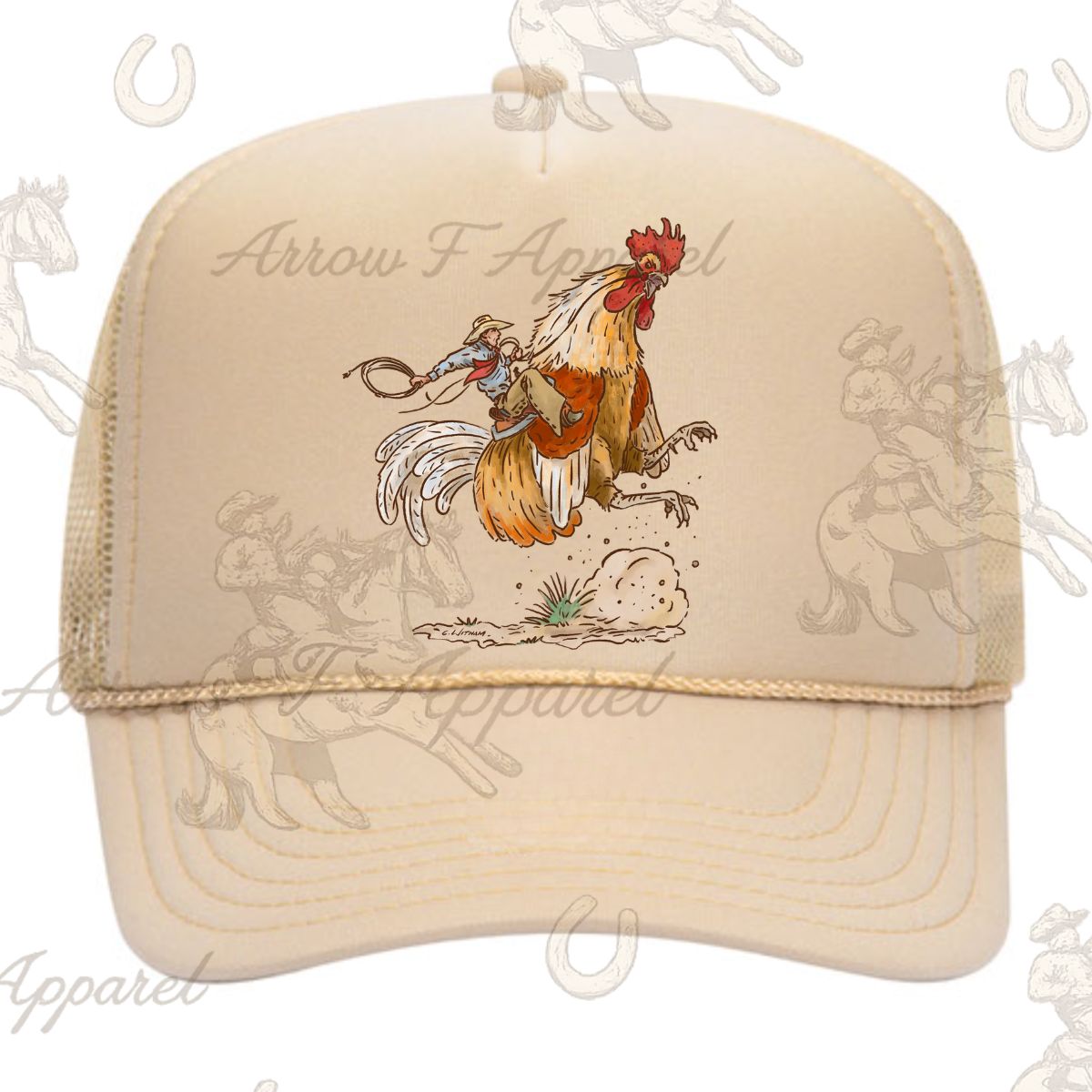 Cody Rank Rooster Trucker Hat