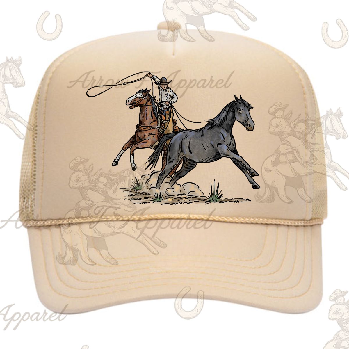 Cody Wild Horse Trucker Hat