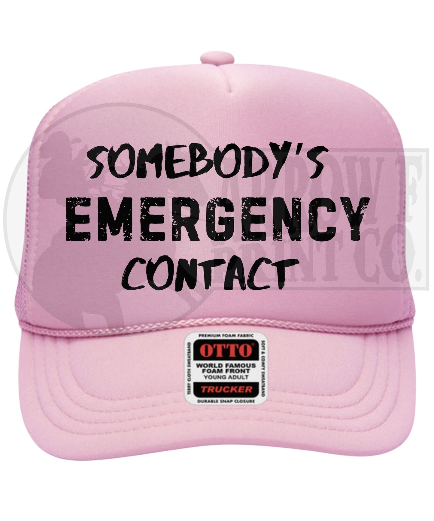 Somebody's Emergency Contact Trucker Hat Pack