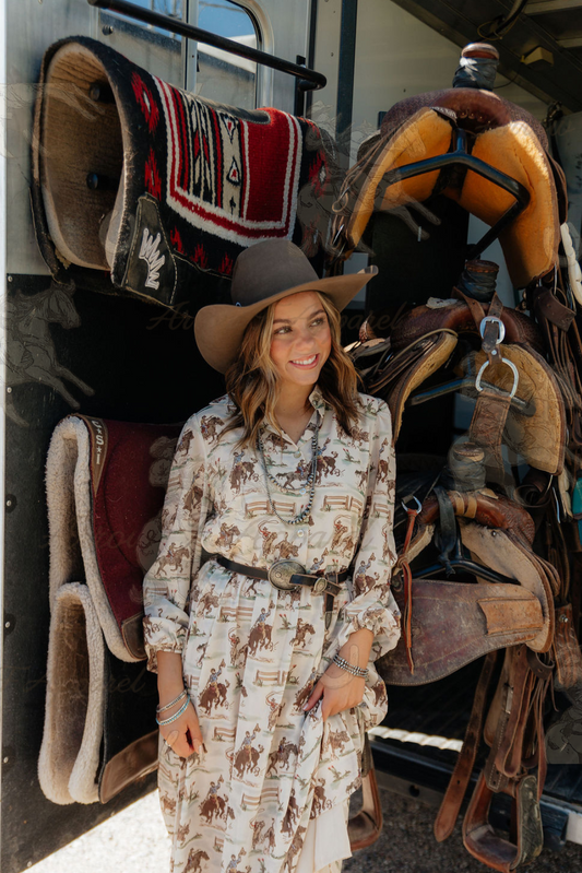 Ole West Cowboys Dress (1 Pack)