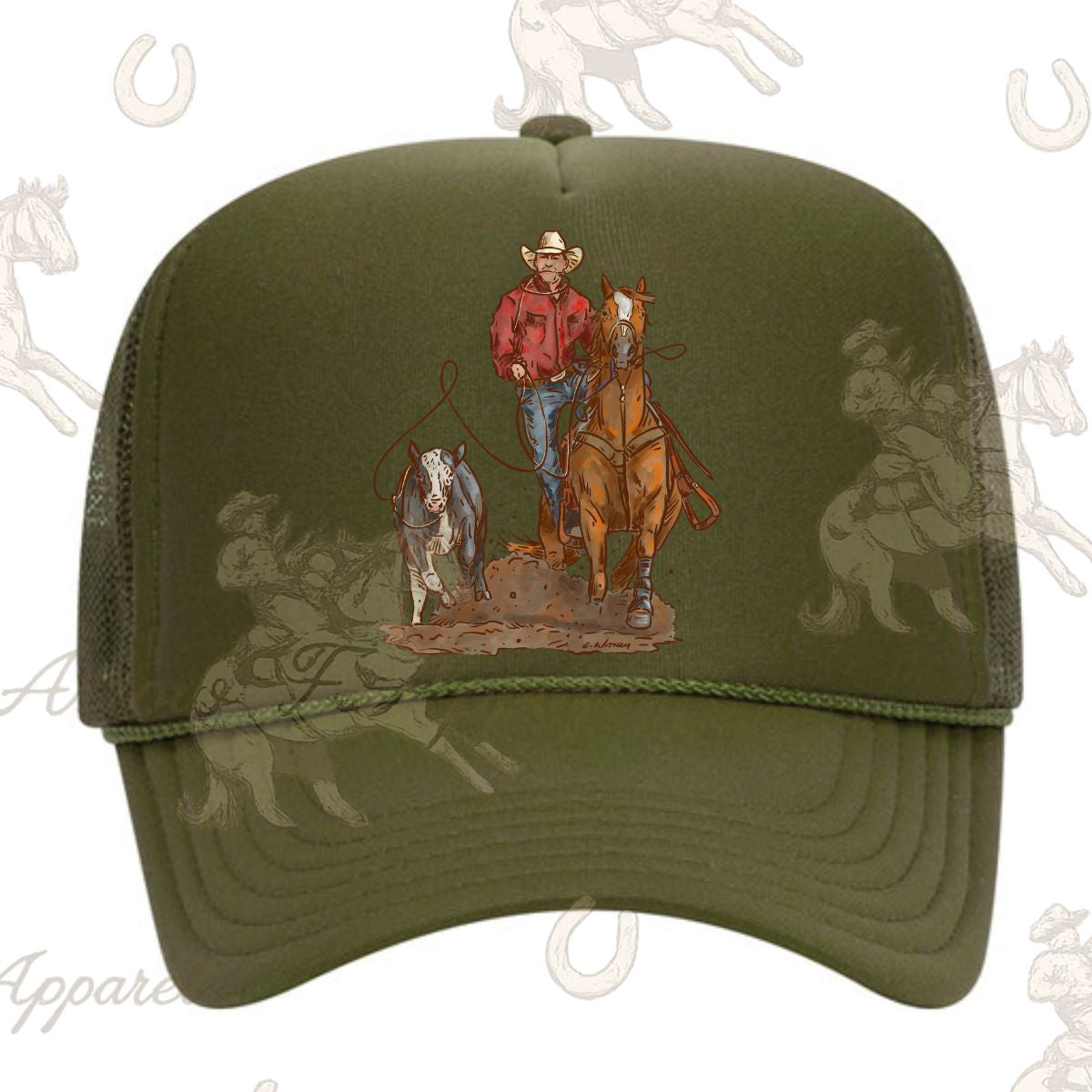Cody Calf Roper Trucker Hat