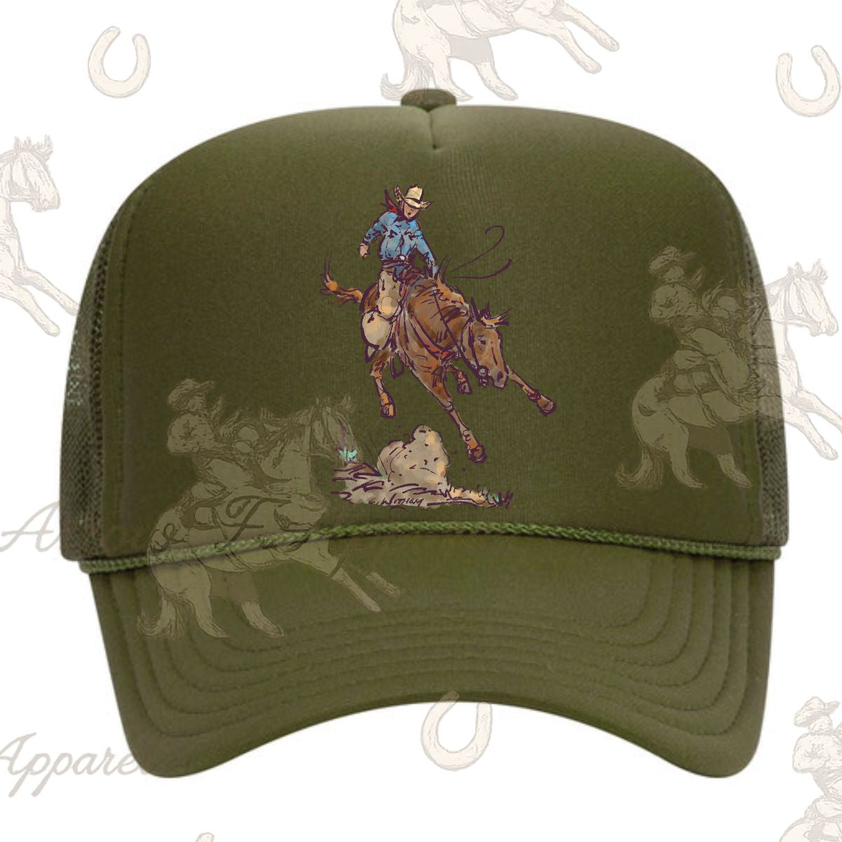 Down N Out Trucker Hat