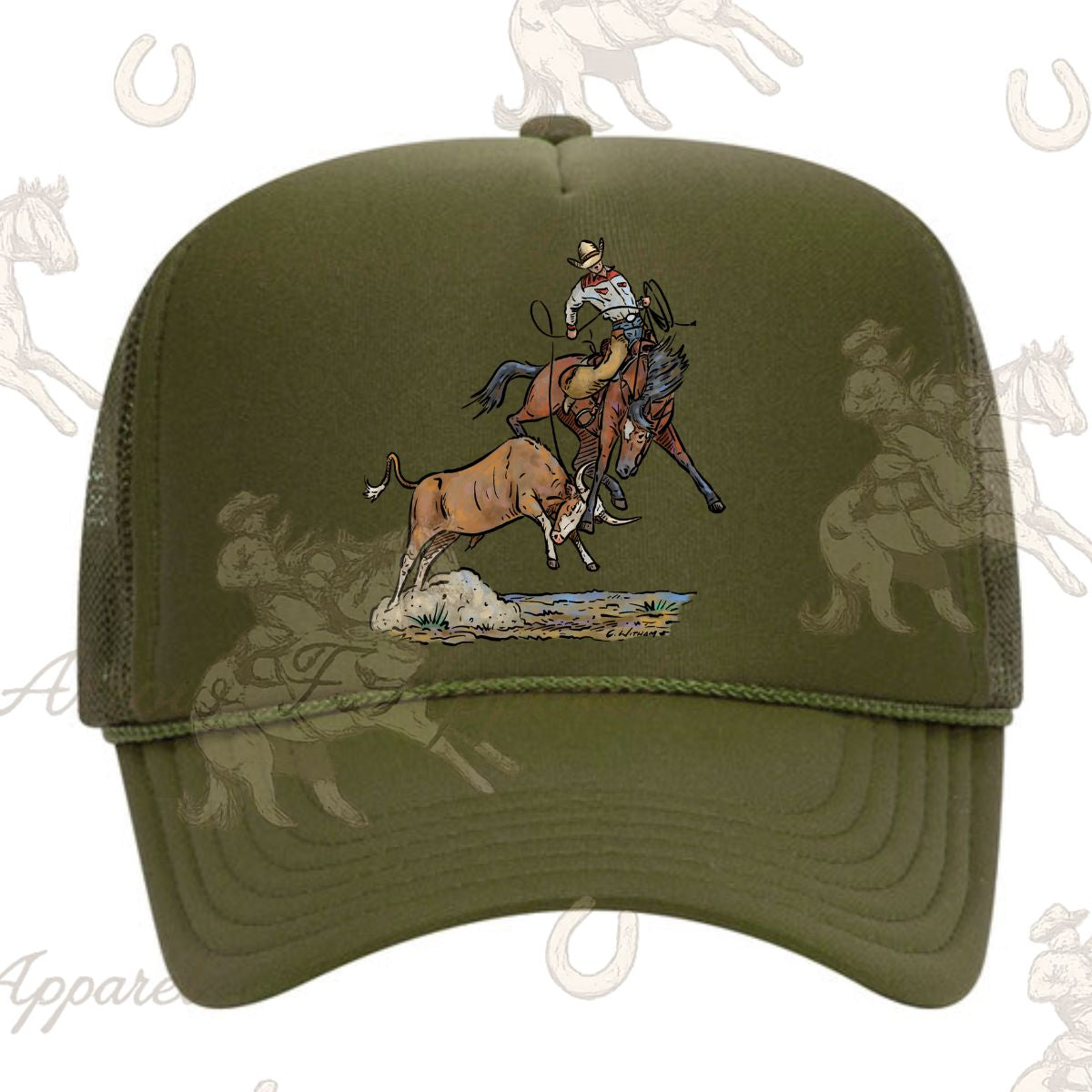 Top Notch Buckeroo Trucker Hat