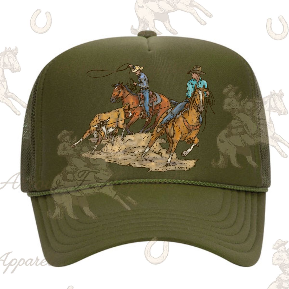 Cody Team Ropers Trucker Hat