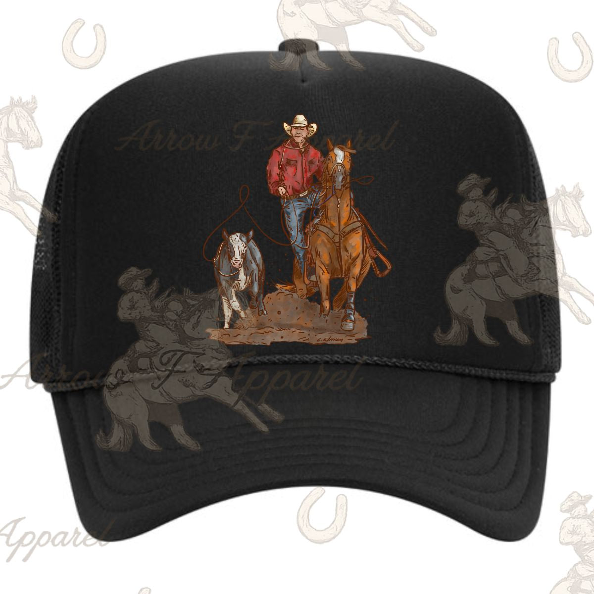 Cody Calf Roper Trucker Hat