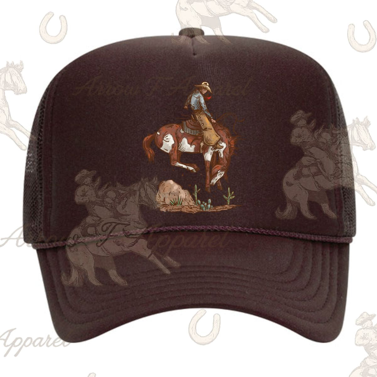 Rank Paint Trucker Cap